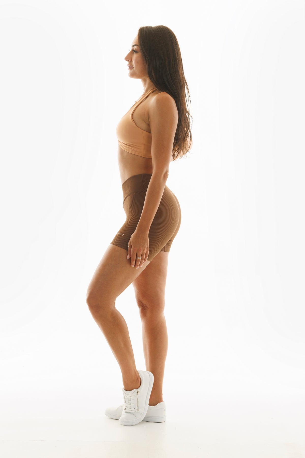 Women's Ribbed Bike Shorts